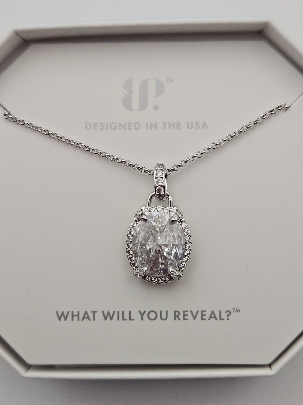 Bomb Party NK48322 "All That Sunshine" Diamond Cubic Zirconia Necklace
